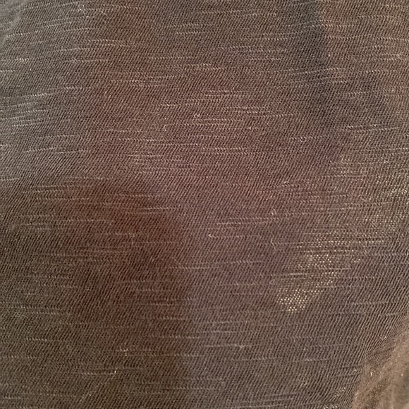 Theory Black Womens Cropped Crewneck Short Sleeves T-Shirt SZ L - Picture 3 of 3